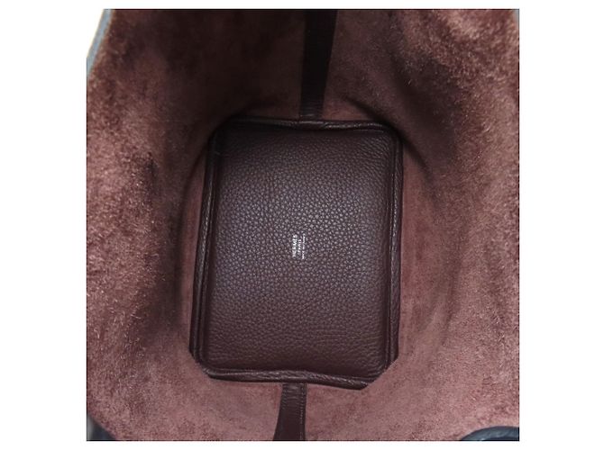 Hermès Picotin Lock PM Handtasche Bordeaux - Ansicht 5