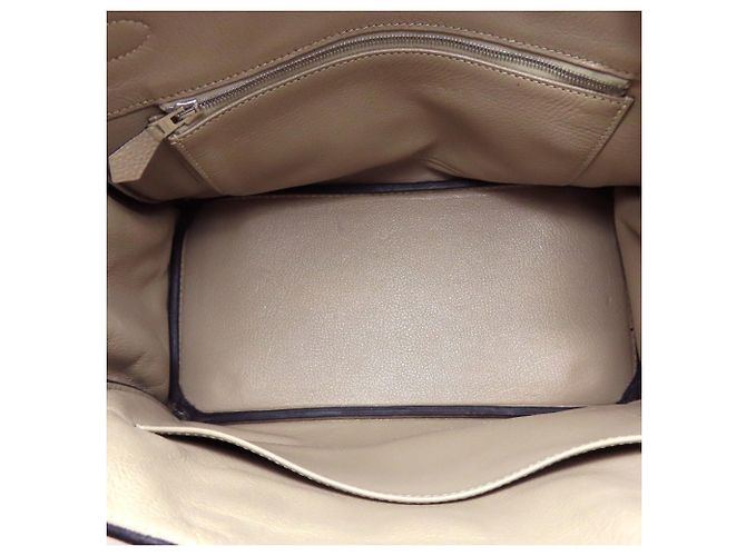 Borsa Hermès Birkin 30 in pelle Togo beige - vista 5