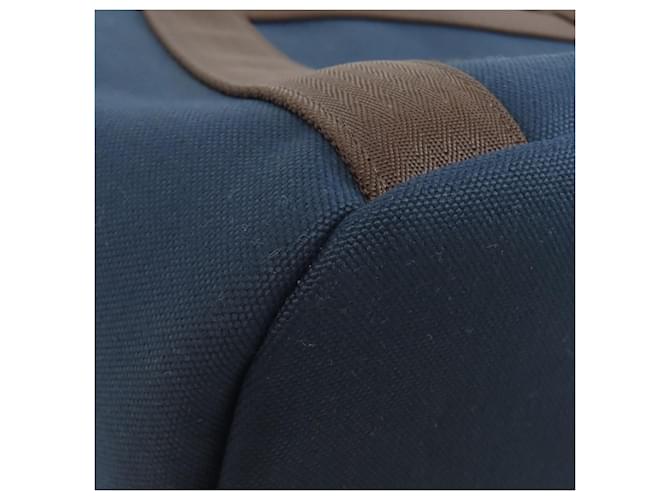 Borsa Tote Graime di Toelettatura di Hermès Blu navy - vista 17