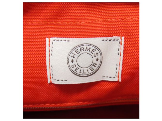 Borsa Tote Graime di Toelettatura di Hermès Blu navy - vista 6
