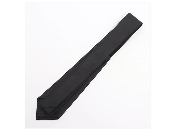 Louis Vuitton necktie Silk 148 cm Black - view 2