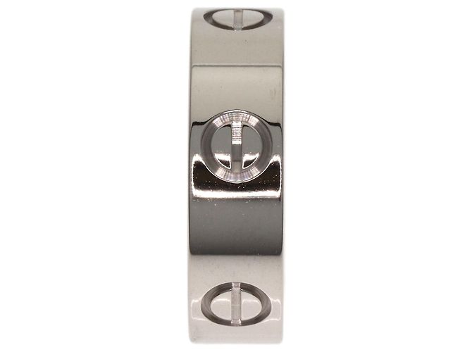 Anello Cartier Love in oro bianco 18K - vista 3