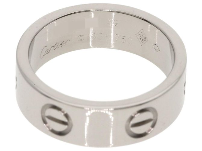 Cartier Love Ring aus Weißgold - Ansicht 4