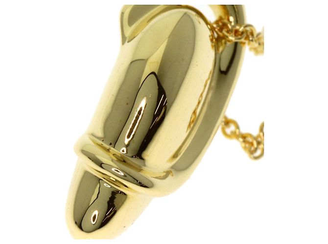 Collana Leaf Elsa Peretti in Oro Giallo 18K di Tiffany & Co. - vista 5