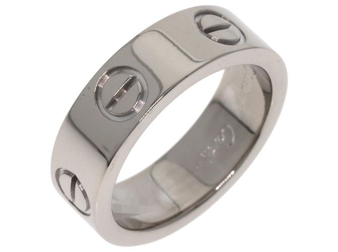 Anello Love Cartier in oro bianco 18K - vista 2
