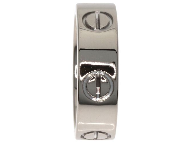 Anello Love Cartier in oro bianco 18K - vista 3