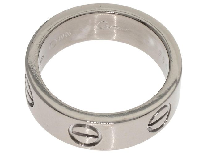 Anello Love Cartier in oro bianco 18K - vista 4