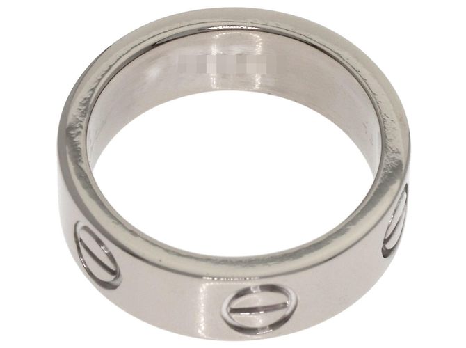 Anello Love Cartier in oro bianco 18K - vista 5