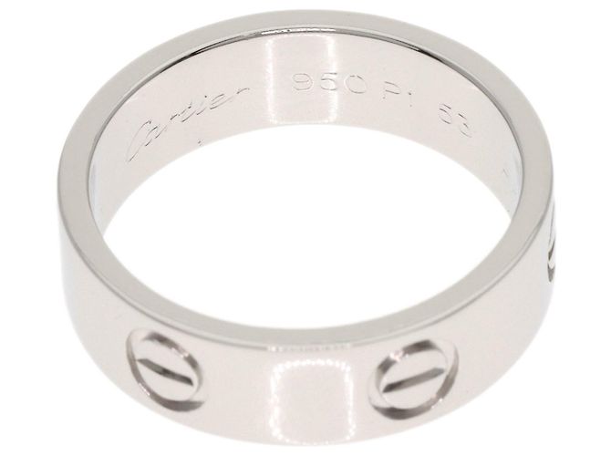Cartier Love Ring aus Platin - Ansicht 4
