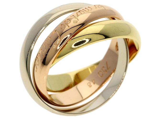 Anello Trinity di Cartier in oro 18K - vista 2
