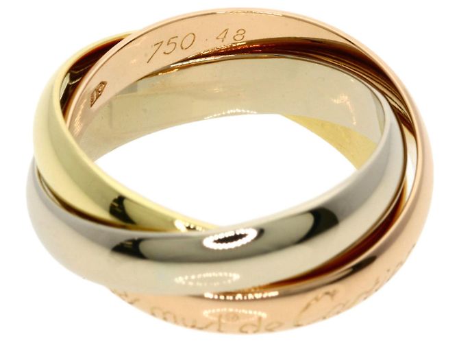 Anello Trinity di Cartier in oro 18K - vista 3