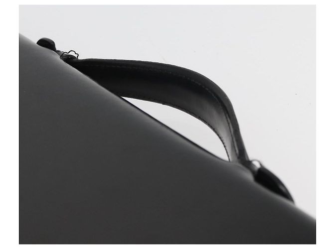 Borsa da lavoro LOEWE in pelle nera argento Auth BAZ025 Nero - vista 8