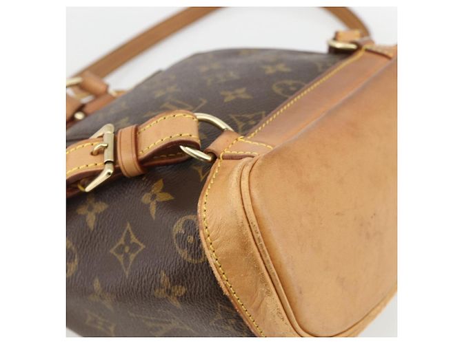 LOUIS VUITTON Monogram Montsouris PM Rucksack M51137 LV Auth BAZ816A Monogramm - Ansicht 10
