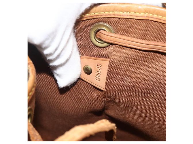 LOUIS VUITTON Monogram Montsouris PM Rucksack M51137 LV Auth BAZ816A Monogramm - Ansicht 12