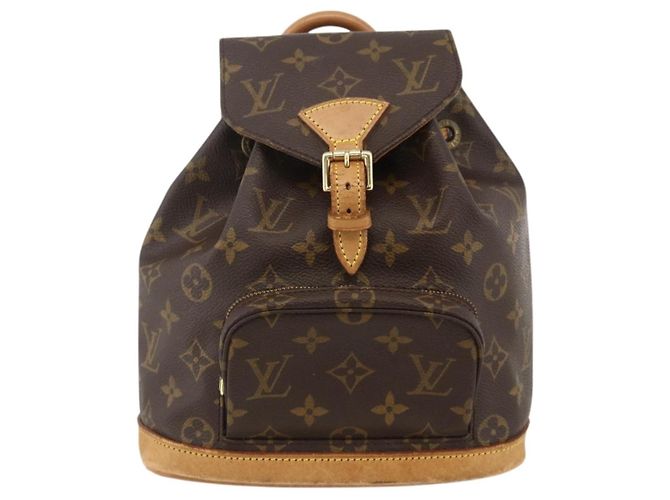 LOUIS VUITTON Monogram Montsouris PM Rucksack M51137 LV Auth BAZ816A Monogramm - Ansicht 13