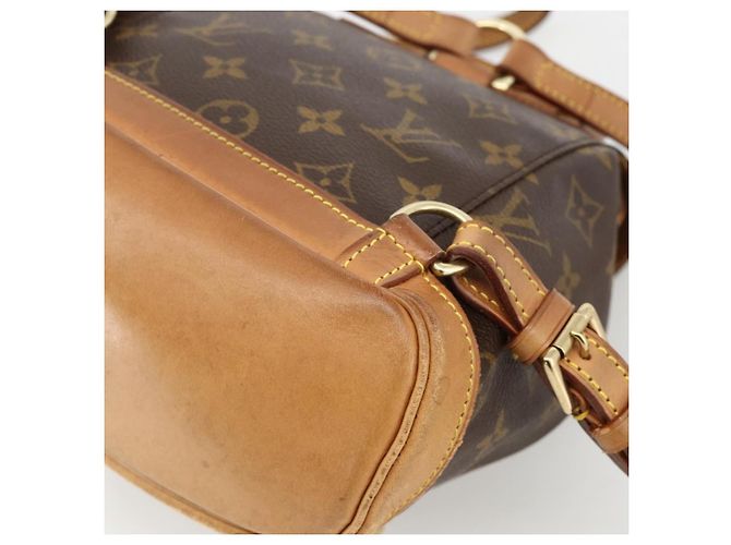 LOUIS VUITTON Monogram Montsouris PM Rucksack M51137 LV Auth BAZ816A Monogramm - Ansicht 17