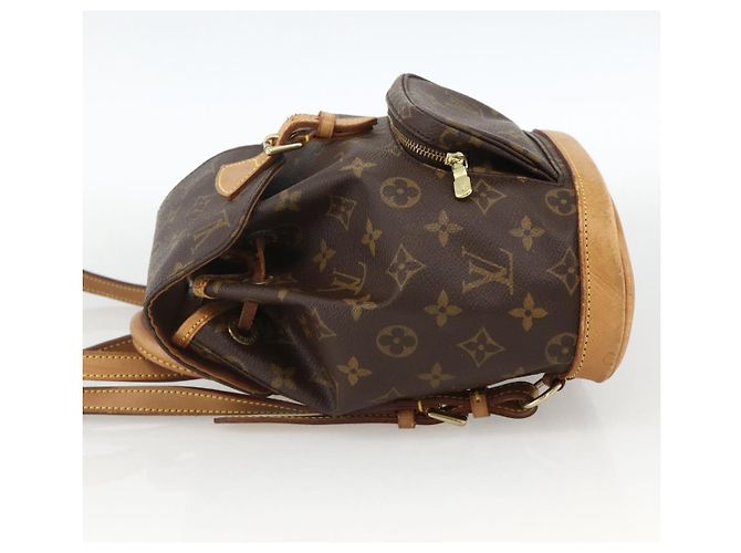 LOUIS VUITTON Monogram Montsouris PM Rucksack M51137 LV Auth BAZ816A Monogramm - Ansicht 3