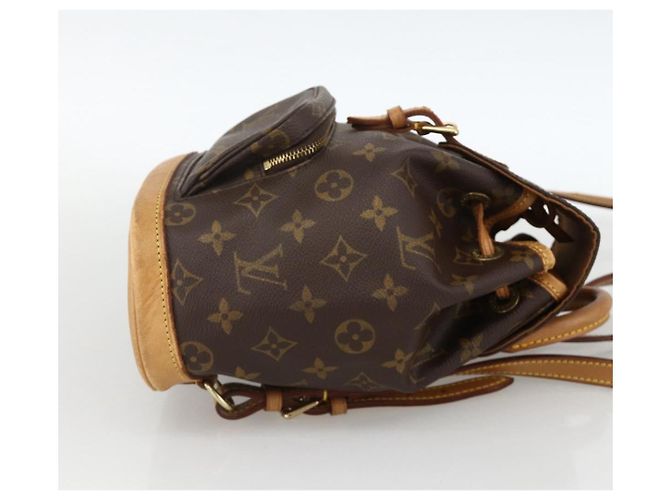 LOUIS VUITTON Monogram Montsouris PM Rucksack M51137 LV Auth BAZ816A Monogramm - Ansicht 4