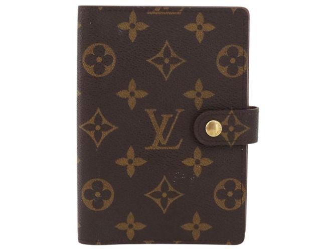 LOUIS VUITTON Cubierta de Agenda PM Monogram R20005 LV Auth ARZ923 Monograma - vista 13