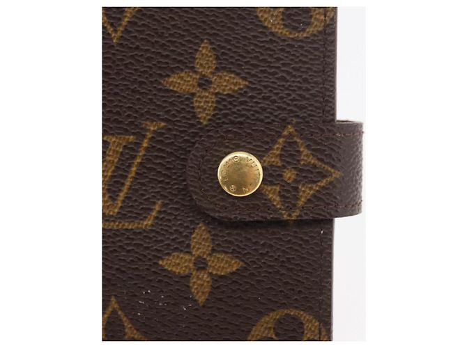LOUIS VUITTON Cubierta de Agenda PM Monogram R20005 LV Auth ARZ923 Monograma - vista 17