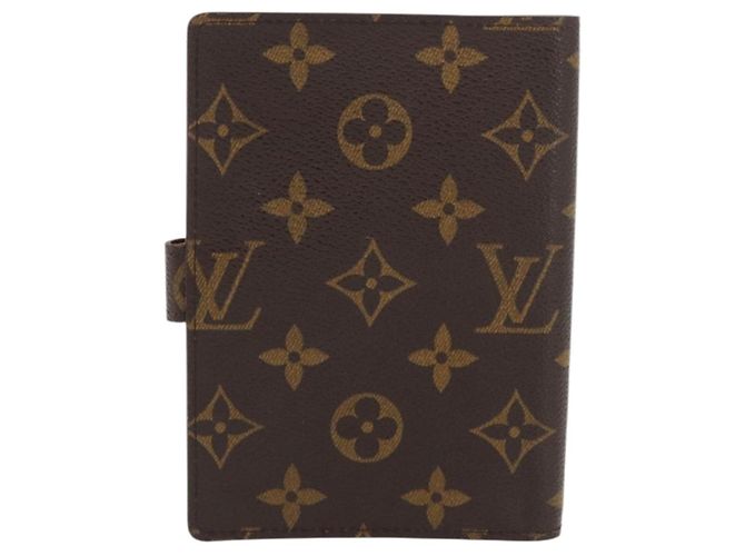 LOUIS VUITTON Cubierta de Agenda PM Monogram R20005 LV Auth ARZ923 Monograma - vista 2