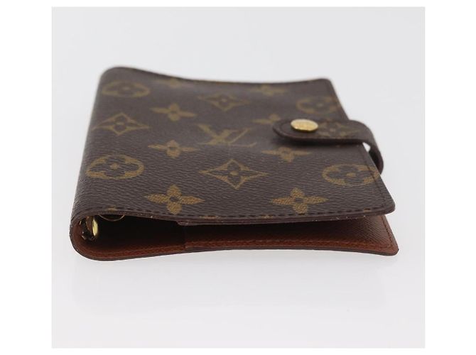 LOUIS VUITTON Cubierta de Agenda PM Monogram R20005 LV Auth ARZ923 Monograma - vista 6