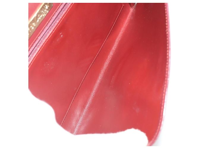 CARTIER Borsa Clutch Must Line in Pelle 4 Pezzi Bordeaux Auth 166795 Bordò - vista 7