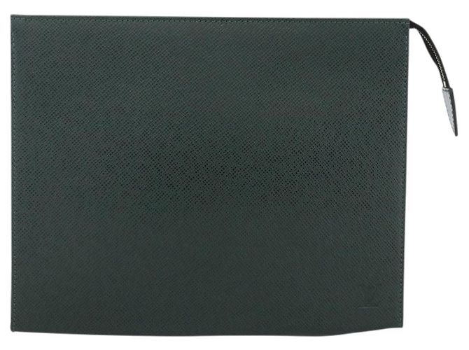 LOUIS VUITTON Poche Toilette 26 Taiga Épicea LV Auth ka3795 - vista 13