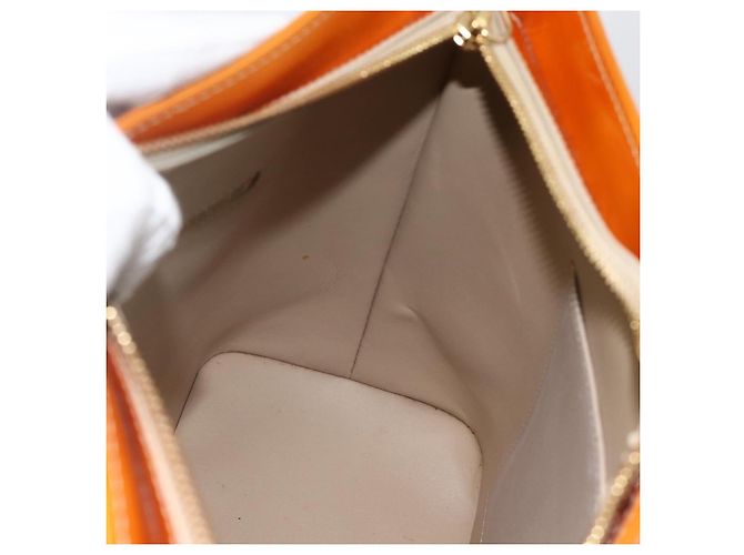 LOUIS VUITTON Borsa a Mano Monogram Vernis Houston Beige M91004 LV Auth hk3629 - vista 18