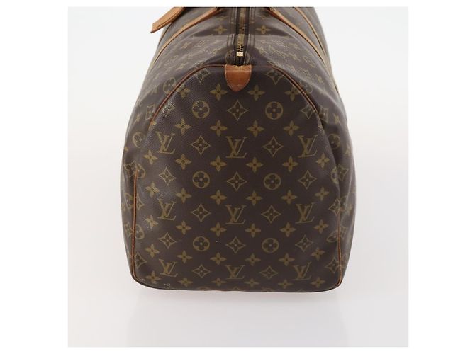 LOUIS VUITTON Borsa Boston Monogram Keepall 55 M41424 LV Auth BSZ585 Monogramma - vista 3