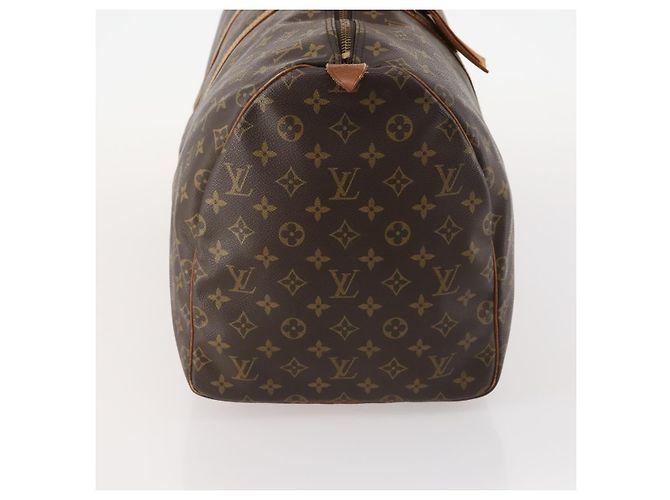 LOUIS VUITTON Borsa Boston Monogram Keepall 55 M41424 LV Auth BSZ585 Monogramma - vista 4