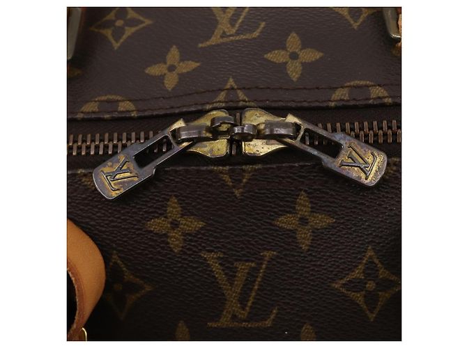 LOUIS VUITTON Borsa Boston Monogram Keepall 55 M41424 LV Auth BSZ585 Monogramma - vista 9