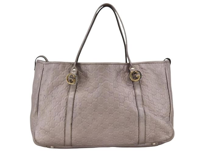 Borsa Miss GG in pelle GG Canvas Guccissima rosa argento 282956 Auth YKZ740 - vista 13