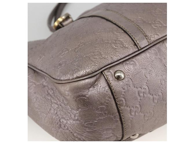 Borsa Miss GG in pelle GG Canvas Guccissima rosa argento 282956 Auth YKZ740 - vista 14