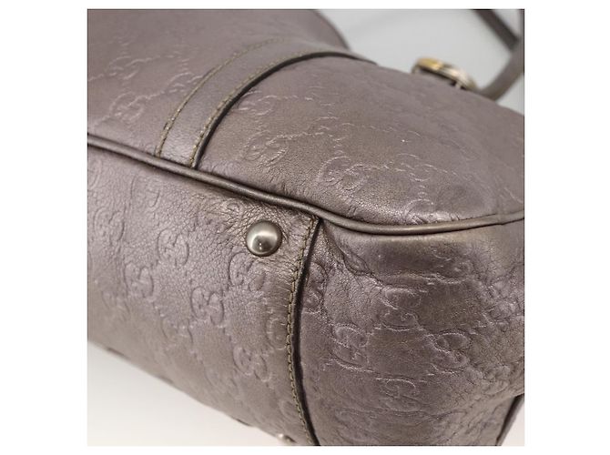 Borsa Miss GG in pelle GG Canvas Guccissima rosa argento 282956 Auth YKZ740 - vista 15