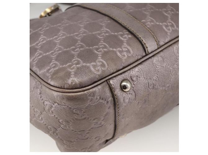 Borsa Miss GG in pelle GG Canvas Guccissima rosa argento 282956 Auth YKZ740 - vista 16