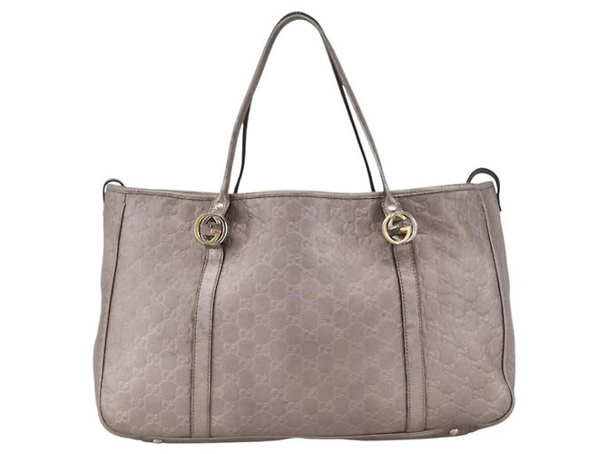 Borsa Miss GG in pelle GG Canvas Guccissima rosa argento 282956 Auth YKZ740 - vista 2