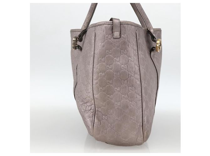 Borsa Miss GG in pelle GG Canvas Guccissima rosa argento 282956 Auth YKZ740 - vista 4