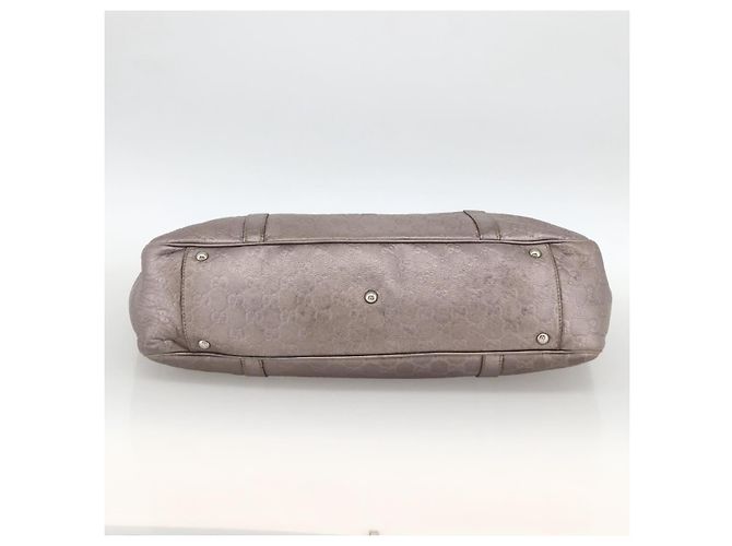 Borsa Miss GG in pelle GG Canvas Guccissima rosa argento 282956 Auth YKZ740 - vista 5
