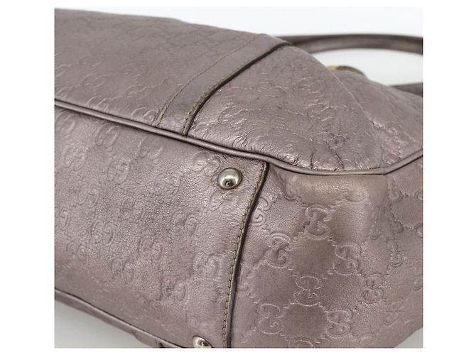 Borsa Miss GG in pelle GG Canvas Guccissima rosa argento 282956 Auth YKZ740 - vista 9