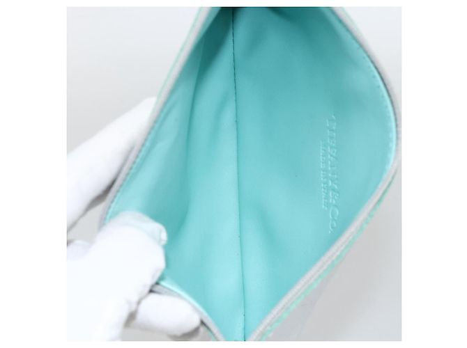 Autre Marque Borsa tote reversibile in pelle argento Auth YKZ1080 di TIFFANY&Co. - vista 21