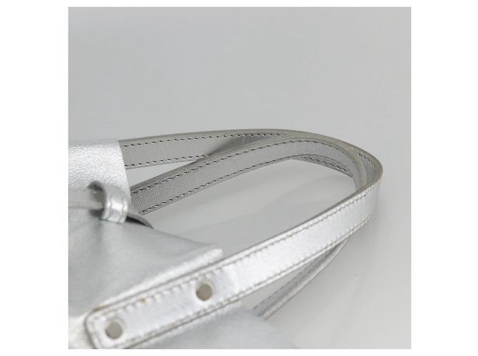 Autre Marque Borsa tote reversibile in pelle argento Auth YKZ1080 di TIFFANY&Co. - vista 8