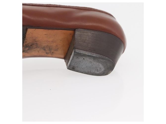 Salvatore Ferragamo Décolleté in Pelle 6 Marrone Auth 174642A - vista 28