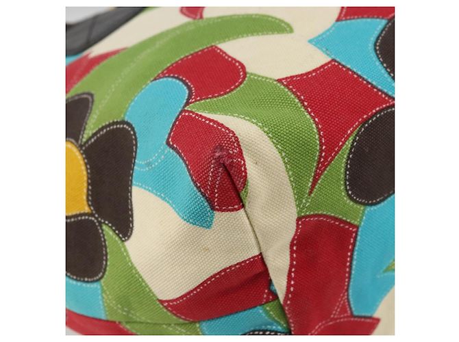 BALLY Handtasche aus Canvas in Multicolor Gold Auth ARZ038 Mehrfarben Golden - Ansicht 14