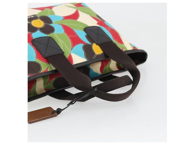 BALLY Handtasche aus Canvas in Multicolor Gold Auth ARZ038 Mehrfarben Golden - Ansicht 7