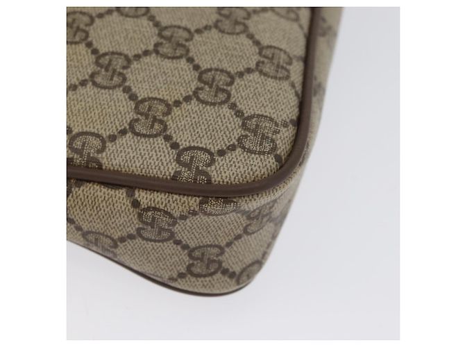 Gucci Bolso de Hombro GG Supreme PVC Beige Dorado 89 02 068 Auth YKZ782 - vista 14