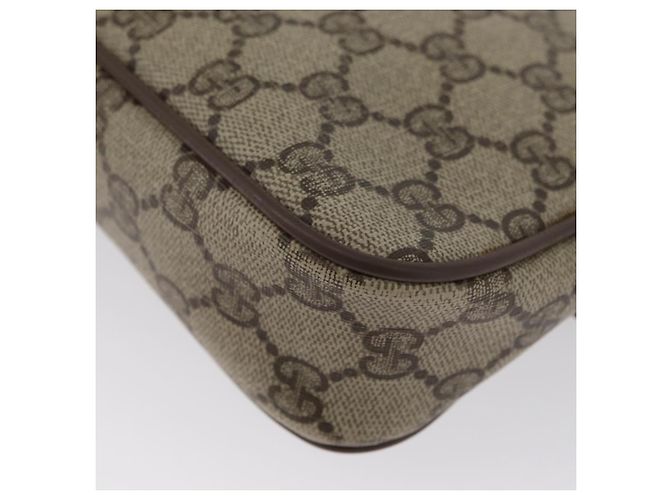 Gucci Bolso de Hombro GG Supreme PVC Beige Dorado 89 02 068 Auth YKZ782 - vista 15