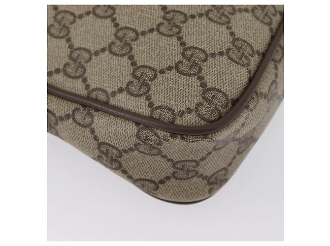Gucci Bolso de Hombro GG Supreme PVC Beige Dorado 89 02 068 Auth YKZ782 - vista 16