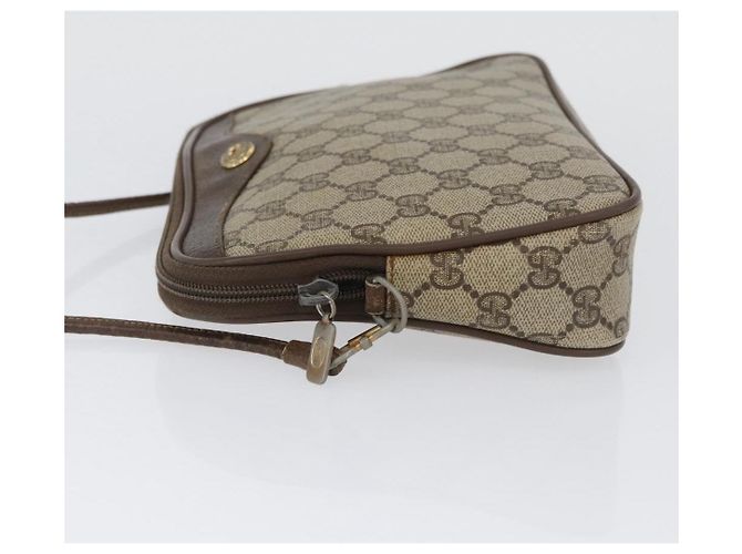 Gucci Bolso de Hombro GG Supreme PVC Beige Dorado 89 02 068 Auth YKZ782 - vista 4