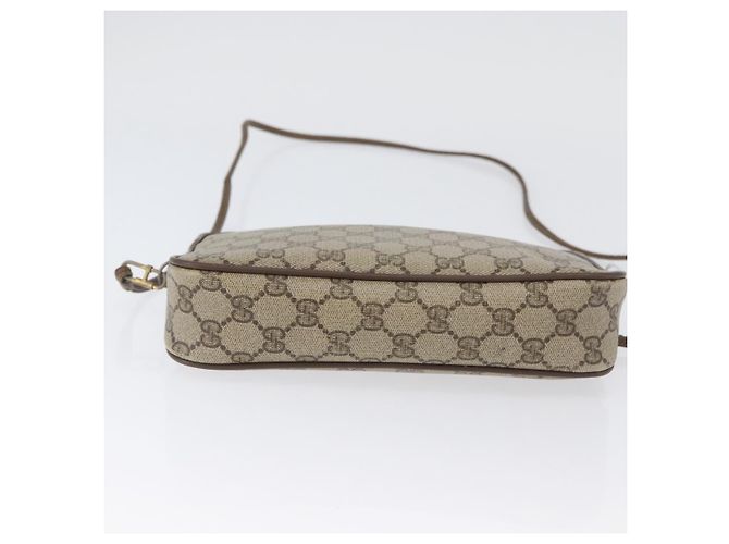 Gucci Bolso de Hombro GG Supreme PVC Beige Dorado 89 02 068 Auth YKZ782 - vista 5